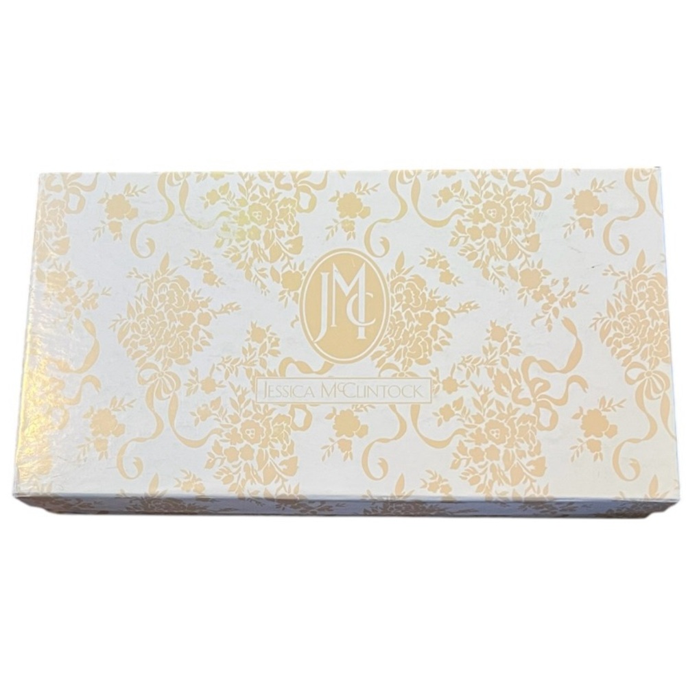 Jessica McClintock Gold and Cream Storage Box